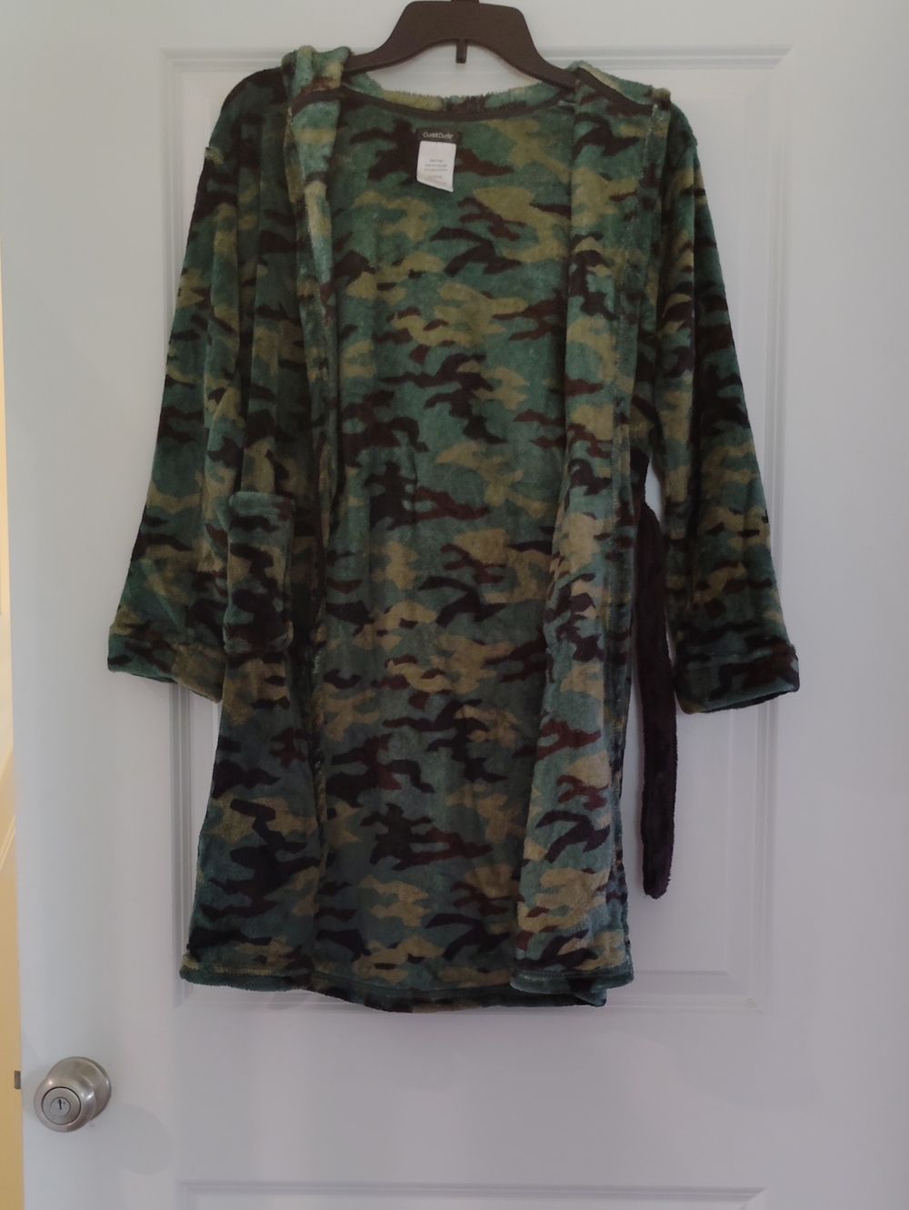 Boys Camo Robe